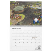 Miniatur-Spiel-Wandkalender der Falke-2019 Kalender (Feb 2027)