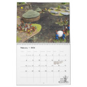 Miniatur-Spiel-Wandkalender der Falke-2019 Kalender (Feb 2026)