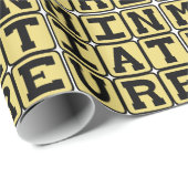 Miniatur, Tiny Collectible Geschenkpapier (Rolleneckpunkt)