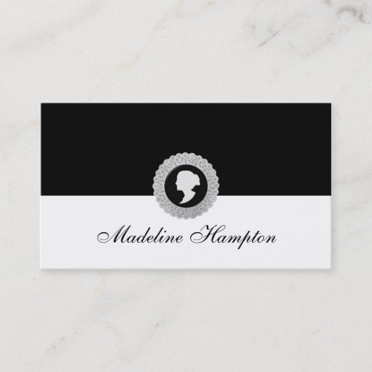 Miniatur-Visitenkarte Visitenkarte (Vorderseite)