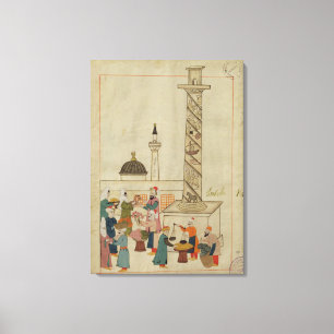 Miniatur vom 'Memorie Turchesche Leinwanddruck