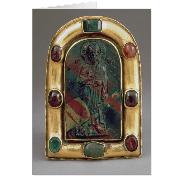 Miniatur von Christus Segen gebend (Vorne)