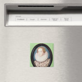 Miniatur von Königin Elizabeth I Magnet (In Situ (Geschirrspüler))