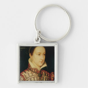 Miniatur von Mary-Königin der Schotten, c.1560 Schlüsselanhänger