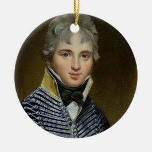Miniatur von William Howe de Lancey (d.1815), Mais Keramikornament