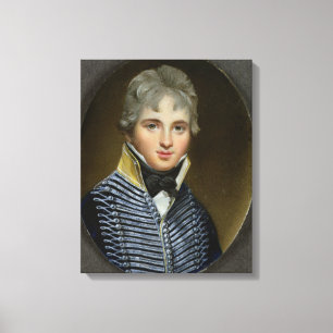 Miniatur von William Howe de Lancey (d.1815), Mais Leinwanddruck