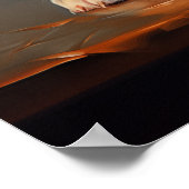 Miniaturamerikanischer Schäferhund Poster (Ecke)