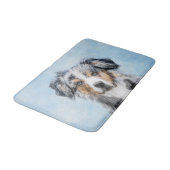 Miniaturbild Amerikanischer Hirtenmaler - Hundekun Badematte (Schrägansicht)