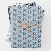 Miniaturbild Amerikanischer Hirtenmaler - Hundekun Geschenkpapier Set (Beispiel)