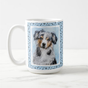Miniaturbild Amerikanischer Hirtenmaler - Hundekun Kaffeetasse