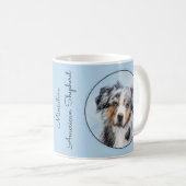 Miniaturbild Amerikanischer Hirtenmaler - Hundekun Kaffeetasse (VorderseiteRechts)