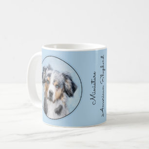 Miniaturbild Amerikanischer Hirtenmaler - Hundekun Kaffeetasse