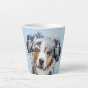 Miniaturbild Amerikanischer Hirtenmaler - Hundekun Milchtasse