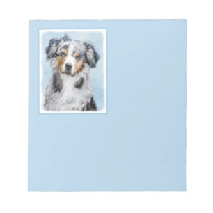 Miniaturbild Amerikanischer Hirtenmaler - Hundekun Notizblock