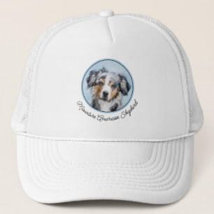 Miniaturbild Amerikanischer Hirtenmaler - Hundekun Truckerkappe