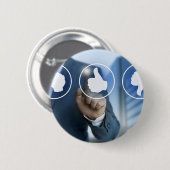 Miniaturbilder für das Konzept der Kundenüberprüfu Button (Vorne & Hinten)
