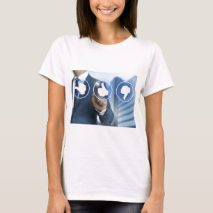 Miniaturbilder für das Konzept der Kundenüberprüfu T-Shirt