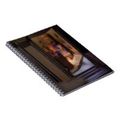 Miniaturbuch Diorama - Zauberburg Notizblock (Rechte Seite)