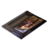 Miniaturbuch Diorama - Zauberburg Notizblock (Linke Seite)