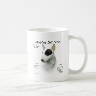 MiniaturBullterrier-Geschichtsentwurf Kaffeetasse