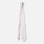 MiniaturBullterrier Krawatte (Rückseite)