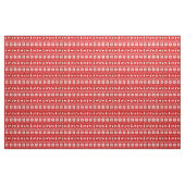 MiniaturBullterrier-Weihnachtsmuster-Rot Stoff (Yard (91,4 cm))