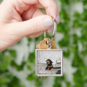 MiniaturDackel 4 Schlüsselanhänger (Hand)