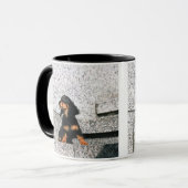 MiniaturDackel 4 Tasse (Vorderseite Links)