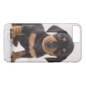 MiniaturDackel-Sitzen Case-Mate iPhone Hülle (Rückseite (Horizontal))