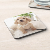 MiniaturDackel Untersetzer (Linke Seite)