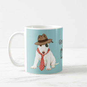 Miniature Bull Terrier Vater Kaffeetasse