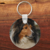 Miniature Collie Schlüsselanhänger (Vorderseite)