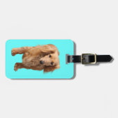 Miniature Dachshund Gepäckanhänger (Vorderseite horizontal)