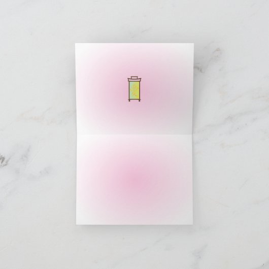 Miniature Golf Course Hole No.4 Karte (Innenseite)