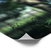 Miniature Horse Standing in the Trees Poster (Ecke)