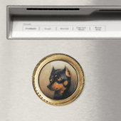 MINIATURE HUND PORTRAS Pincher Magnet (In Situ (Geschirrspüler))