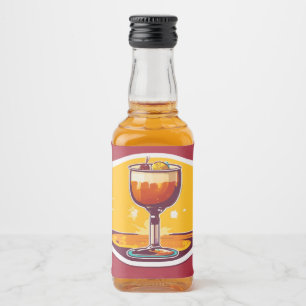 Miniature Magic Liquor Alkoholflaschenetikett