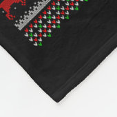Miniature Nscher Dog Ugly Christmas Sweaters Holid Fleecedecke (Ecke)