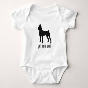 Miniature Pinscher Baby Strampler