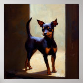 Miniature Pinscher Dog Poster (Vorne)