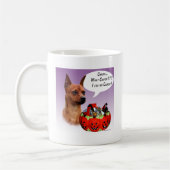 Miniature Pinscher Halloween Candy Kaffeetasse (Links)