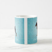 Miniature Pinscher Happy Birthday Design Kaffeetasse (Mittel)