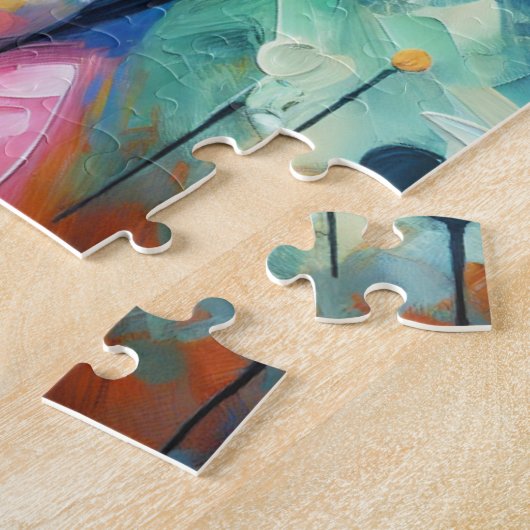 Miniature Pinscher Hund Akrylprint Puzzle (Seite)