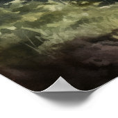 Miniature Pinscher Hund Art Print Poster (Ecke)