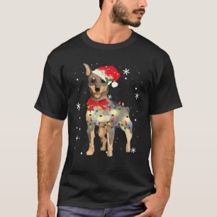 Miniature Pinscher Hund Weihnachten Weihnachten We T-Shirt