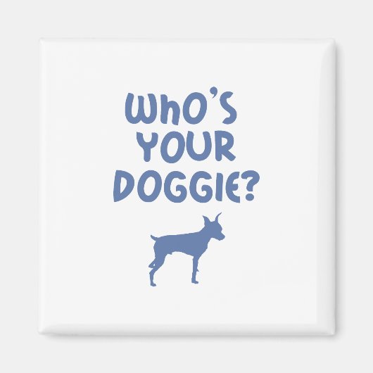 Miniature Pinscher Magnet (Vorne)