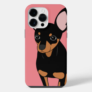 Miniature Pinscher Min Pin Apple iPhone 14 Hülle iPhone 14 Pro Max Hülle