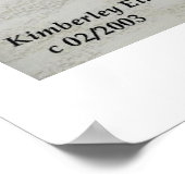 Miniature Pinscher Poster (Ecke)