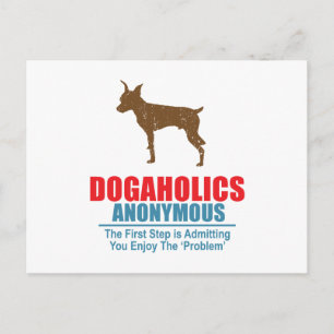 Miniature Pinscher Postkarte