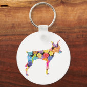 Miniature Pinscher Schlüsselanhänger (Vorderseite)